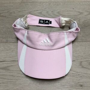 Adidas Vintage Y2K Women’s Climacool Pink & White Golf Visor‎